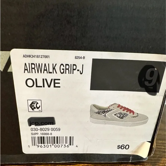 Airwalk Men’s Grip-J Sneakers NWT Various Sizes - Picture 8 of 8